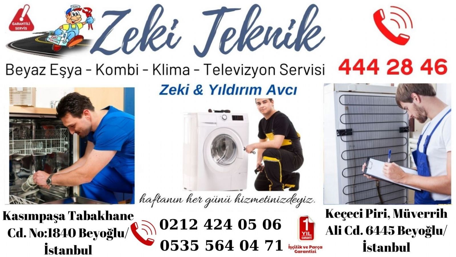 Tarlabaşı   Bosh Beyaz Eşya Tamircisi 